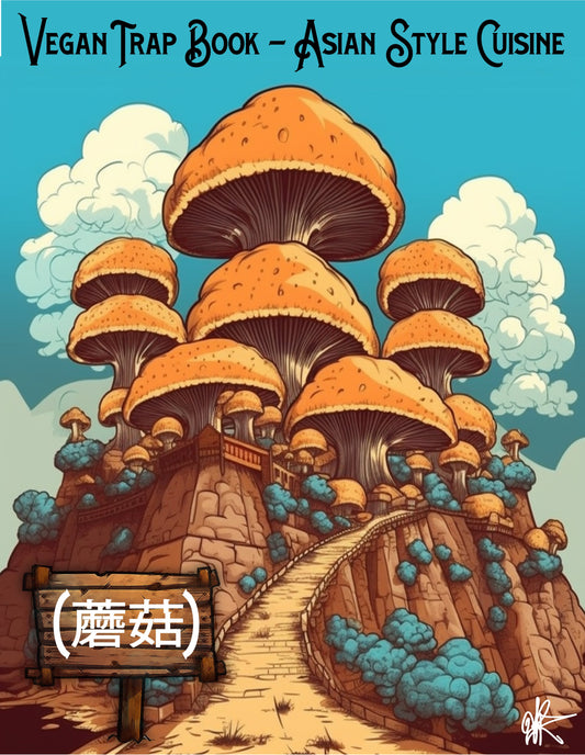 (INSTANT DOWNLOAD) "ASIAN STYLE CUISINE" VEGAN TRAP E-BOOK