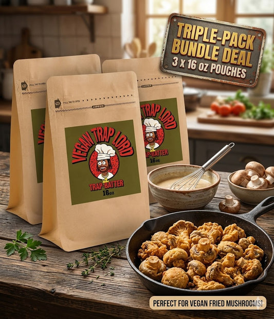 VEGAN TRAP BATTER TRIPLE PACK!!!